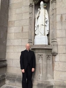 Don Boquet nella Cattedrale di San Patrizio ad Armagh, Irlanda